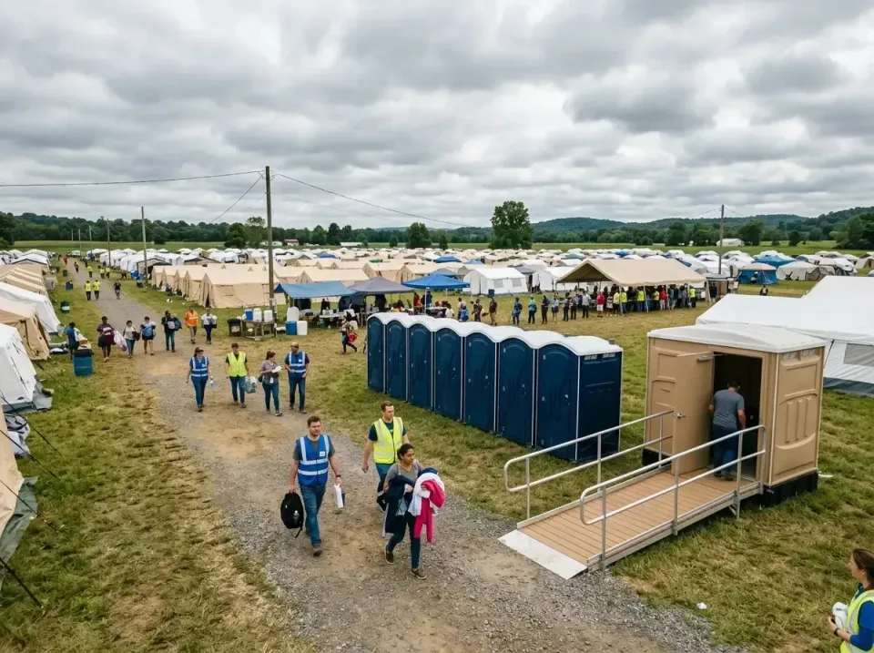 disaster-relief-camp-restrooms-010 — frequently asked questions, Dumpster & Portable Bathrooms Rental in Piperton, TN